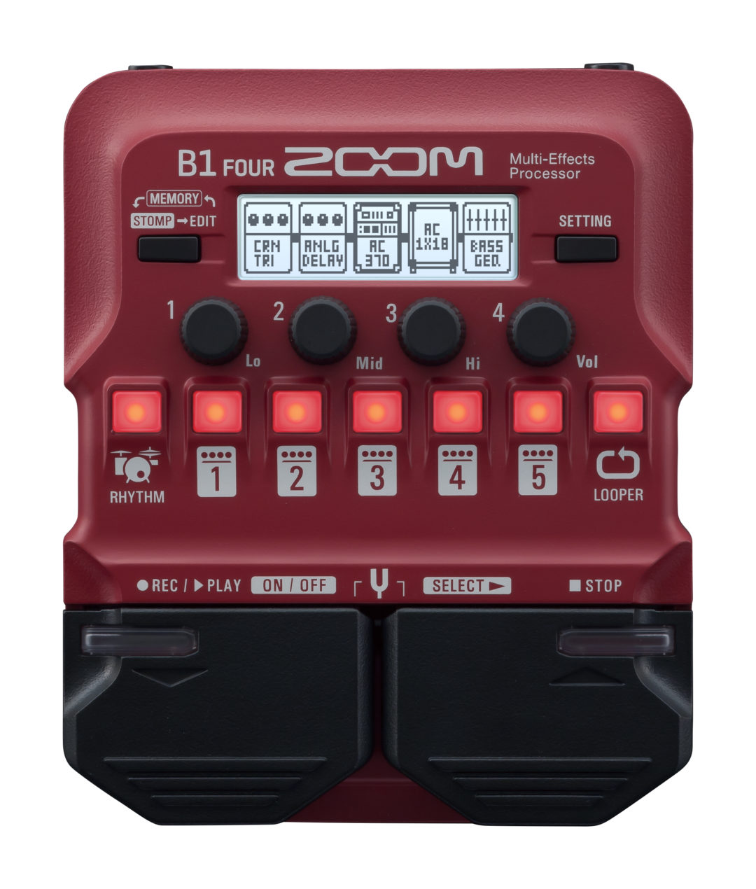 Zoom B1 Four - Alto Volume Music Store